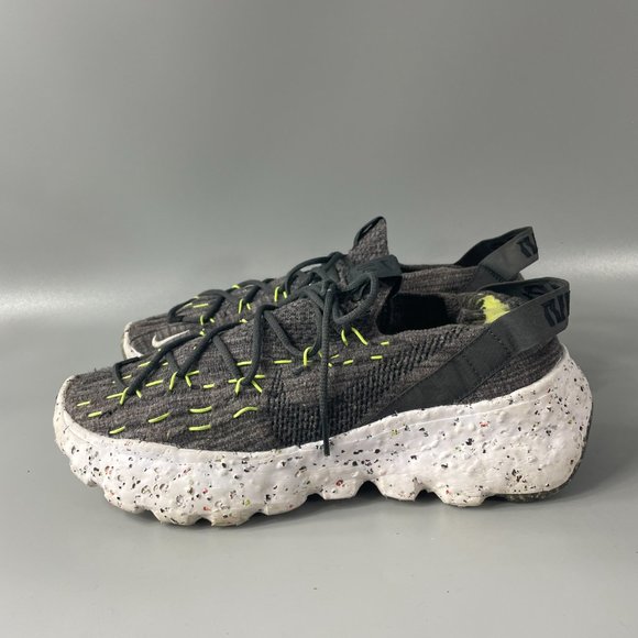 Nike Space Hippie 04 CZ6398 010 Black/Volt-White New Men's Size 8.5 - Picture 6 of 14